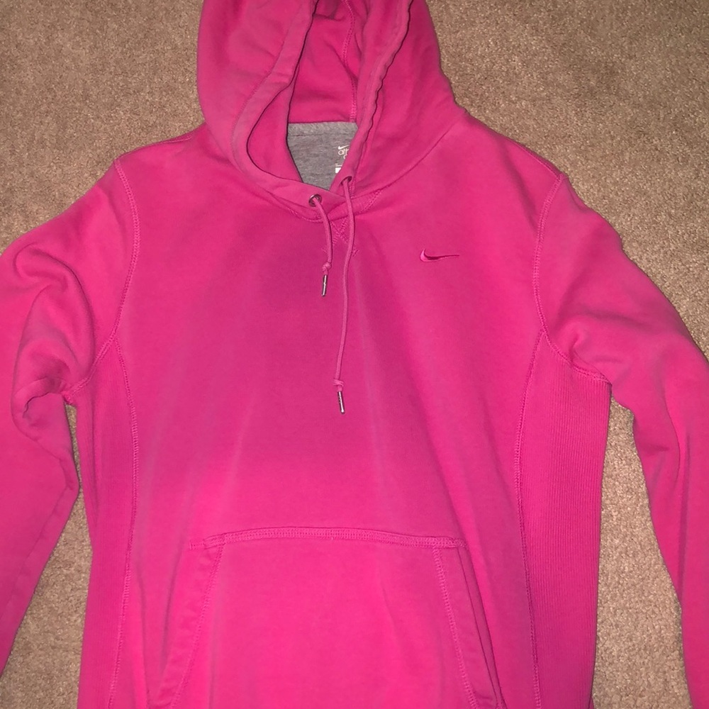 Hot Pink Nike Hoodie